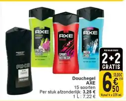 Cora Douchegel AXE aanbieding