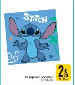 Cora 20 papieren servetten aanbieding