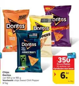 Carrefour Market Chips Doritos aanbieding