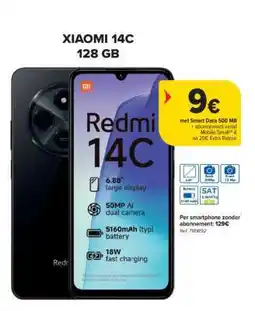 Carrefour Xiaomi 14C 128 GB aanbieding