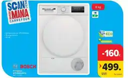 Carrefour BOSCH Droogkast WTH8300AFG aanbieding