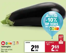 Delhaize Aubergine aanbieding