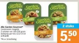 Albert Heijn Alle Garden Gourmet aanbieding