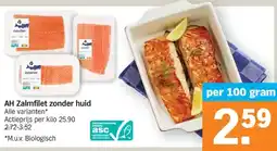 Albert Heijn Zalmfilet aanbieding