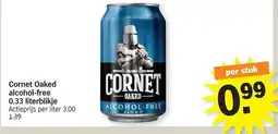 Albert Heijn Cornet Oaked alcohol-free 0.33 literblikje aanbieding