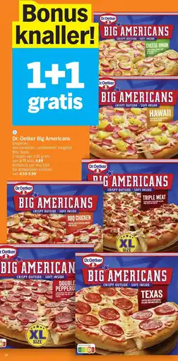 Albert Heijn Dr. Oetker Big Americans aanbieding