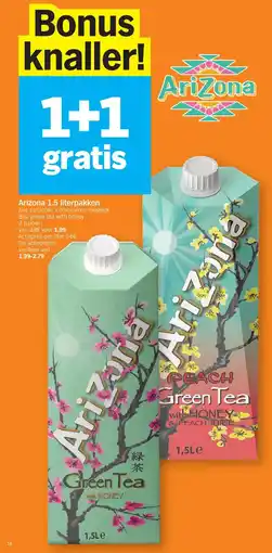 Albert Heijn Arizona 1.5 literpakken aanbieding