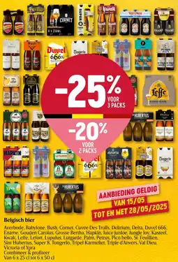 Delhaize Belgisch Bier aanbieding