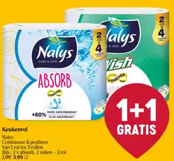 Delhaize Nalys Keukenrol aanbieding