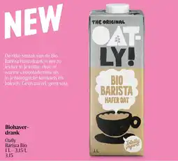 Delhaize Oatly barista bio biohaver drank aanbieding