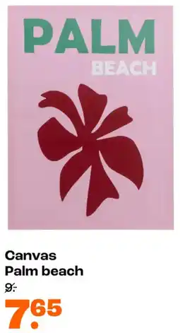 Kwantum Canvas Palm Beach aanbieding