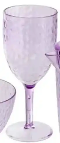 Kwantum Tuinservies Lize Lila Wijnglas aanbieding