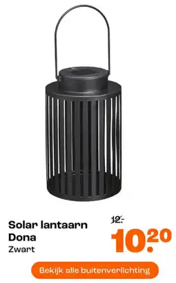Kwantum Solar Lantaarn Dona aanbieding