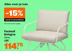 Kwantum Fauteuil Bologna aanbieding