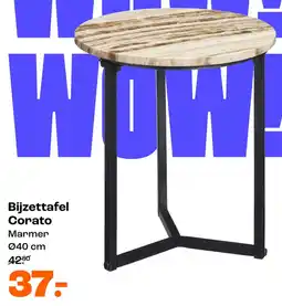Kwantum Bijzettafel Corato aanbieding