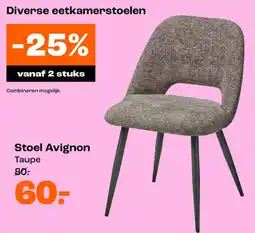 Kwantum Stoel Avignon aanbieding