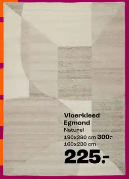 Kwantum Vloerkleed Egmond aanbieding