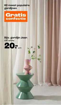 Kwantum 60 meest populaire gordijnen aanbieding
