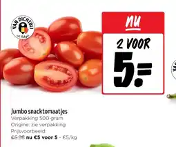 Jumbo Jumbo Snacktomaatjes aanbieding