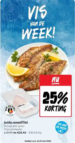 Jumbo Jumbo Zeewolffilet aanbieding