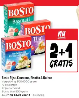 Jumbo Bosto Rijst, Couscous, Risotto & Quinoa aanbieding