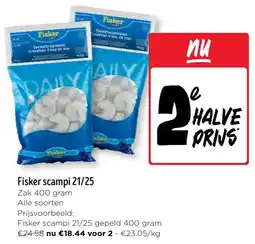 Jumbo Fisker scampi 21/25 aanbieding