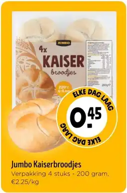 Jumbo Jumbo Kaiserbroodjes aanbieding