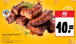Jumbo Jumbo voorgegaarde spareribs aanbieding