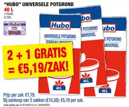 Hubo Hubo Universele Potgrond aanbieding