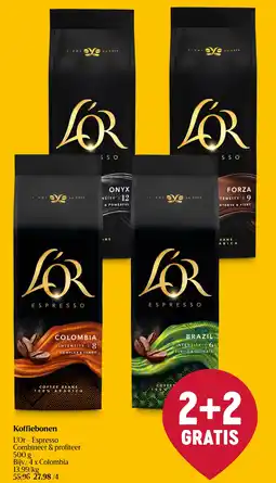 Delhaize Koffiebonen aanbieding