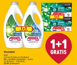 Delhaize Wasmiddel aanbieding