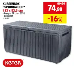 Hubo Kussenbox "Springwood" aanbieding