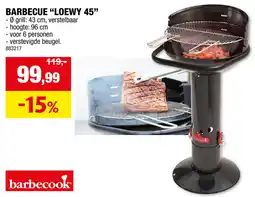 Hubo Barbecue "Loewy 45" aanbieding