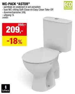 Hubo Wc-Pack Astor aanbieding