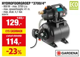 Hubo Hydrofoorgroep "3700/4" aanbieding