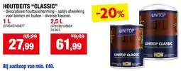 Hubo Houtbeits Classic aanbieding
