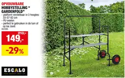 Hubo Opvouwbare Hobbystelling Gardenfold aanbieding
