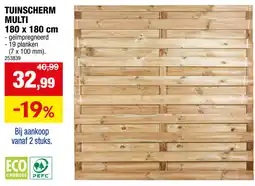 Hubo Tuinscherm Multi aanbieding