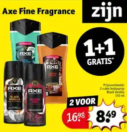 Kruidvat Axe Fine Fragrance aanbieding