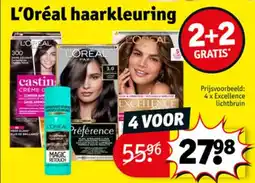 Kruidvat L'Oréal haarkleuring aanbieding