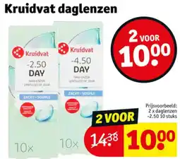Kruidvat Kruidvat daglenzen aanbieding
