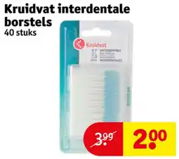 Kruidvat Kruidvat interdentale borstels aanbieding