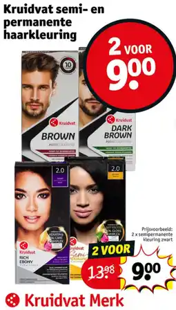 Kruidvat Kruidvat semi- en permanente haarkleuring aanbieding