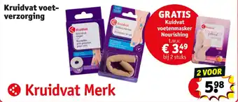 Kruidvat Kruidvat voetverzorging aanbieding