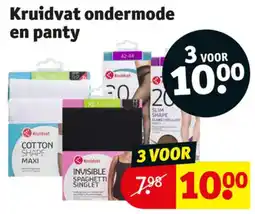 Kruidvat Kruidvat ondermode en panty aanbieding