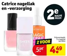 Kruidvat Catrice nagellak en -verzorging aanbieding