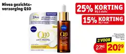 Kruidvat Nivea gezichtsverzorging Q10 aanbieding