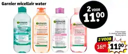 Kruidvat Garnier micellair water aanbieding
