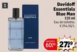 Kruidvat Davidoff Essentials Blue Man aanbieding