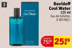 Kruidvat Davidoff Cool Water aanbieding